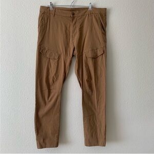 NWT RDI 34MW025N dark tan cargo pants men side XL Nordstrom.
